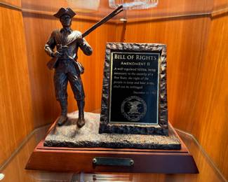 Birth of civil rights plaque 