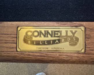 Connelly Billiards 8 foot slate pool table