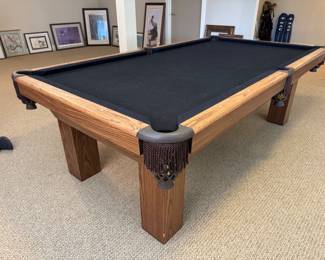 Available for pre-sale 8 foot slate pool table
