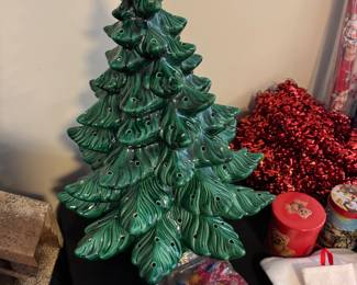 Vintage Christmas tree