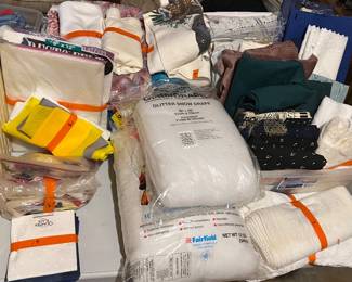 Fabric and sewing notions 