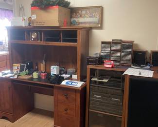 Stereo system and desk