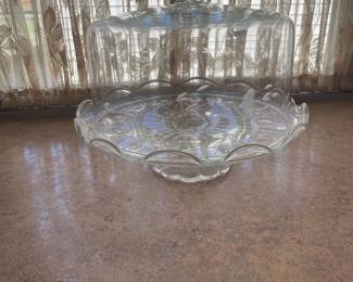Vintage cake dome