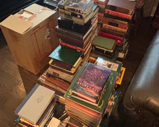 Books, Singer Sewing Machine in original box