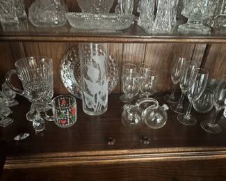 crystal and glassware