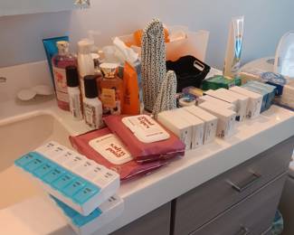 toiletries bathroom goods