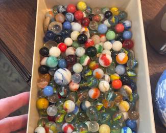 vintae antique marbles