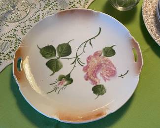 Antique Handled Plate
