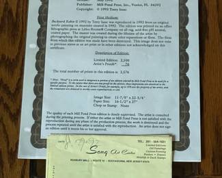 Signed & Framed Wall Art
