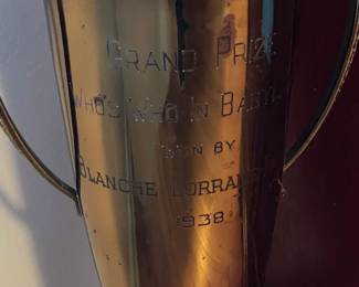 Antique 1938 Baby Trophy