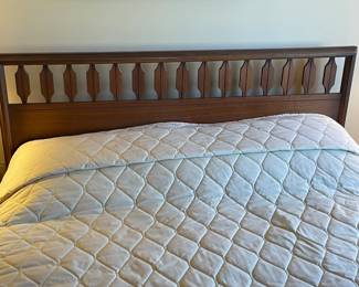 Vintage Fashion Trend By Johnson Carper Mid-Century Modern Headboard