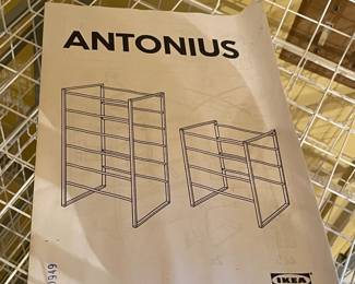 "Antonius" Rolling Storage Racks From Ikea