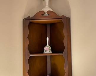 Wooden Corner Shelf
