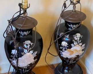 Mother Of Pearl Table Lamps