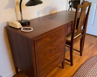Wooden Desk W/ Chair