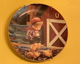 Hummel Collection (Plates, Figurines, Candle, Trinket Box, Tins, Artwork, Etc.)