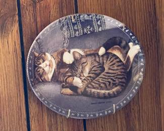 Decorative Cat Plate