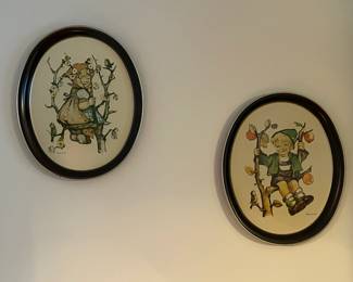 Hummel Collection (Plates, Figurines, Candle, Trinket Box, Tins, Artwork, Etc.)