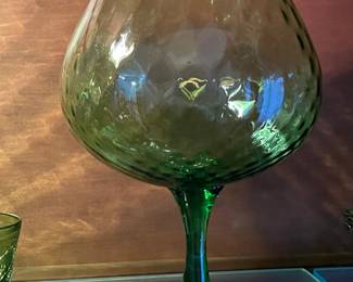 FABULOUS Vintage Mid-Century Modern Oversized Balloon Snifter By Empoli