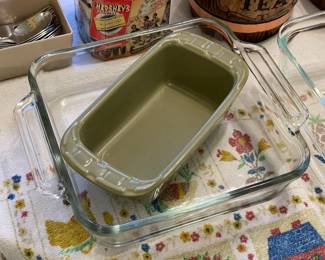 Longaberger Pottery Baking Loaf Pan
