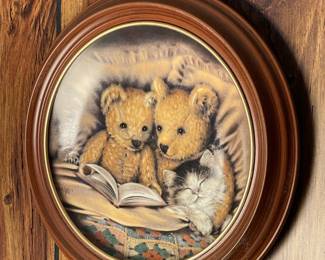 Collectible Teddy Bear Plate
