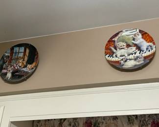 Decorative Cat Plates