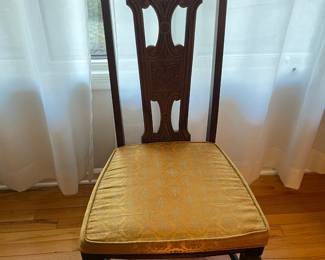 Wooden Dining Room Table Set W/ 6 Chairs