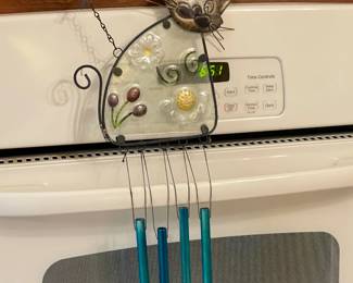 Cat Welcome Windchime