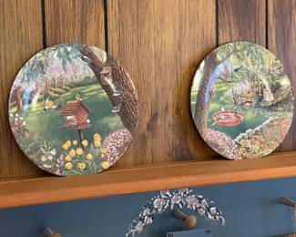 Decorative Bird Plates