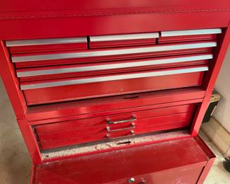 Stack-On Red Modular 3 Piece Tool Storage Chest