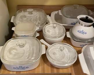 Corningware Pots W/ Glass Lids