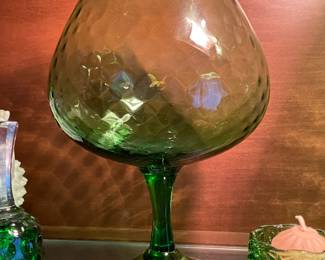 FABULOUS Vintage Mid-Century Modern Oversized Balloon Snifter By Empoli