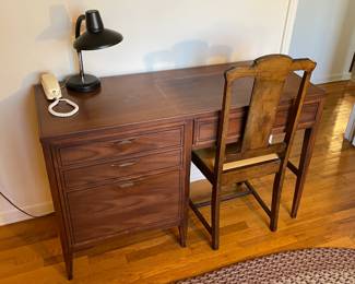 Wooden Desk W/ Chair