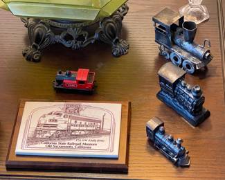 Assorted Train Collectibles