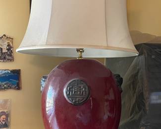Asian Motif Lamp