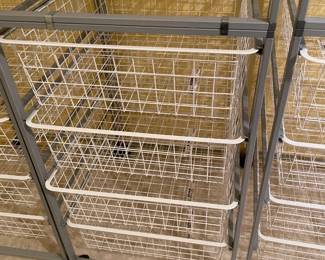 "Antonius" Rolling Storage Racks From Ikea