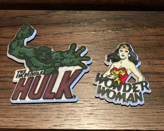 Vintage Super Hero Magnets