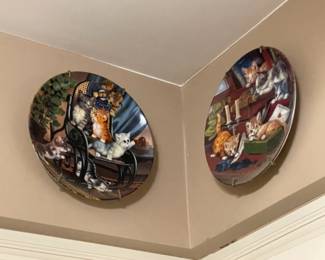 Decorative Cat Plates