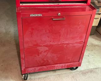Stack-On Red Modular 3 Piece Tool Storage Chest