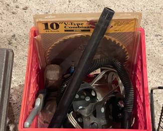 Assorted Tools & Other Garage Contents