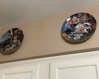 Decorative Cat Plates