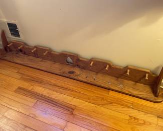 Long Wooden Wall Shelf