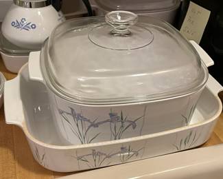 Corningware Pots W/ Glass Lids