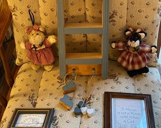 Assorted Country Cat Decor