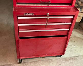 Stack-On Red Modular 3 Piece Tool Storage Chest