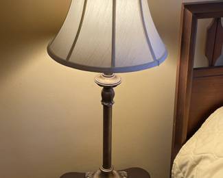Silver Table Lamp
