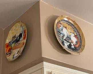Decorative Cat Plates