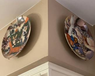 Decorative Cat Plates