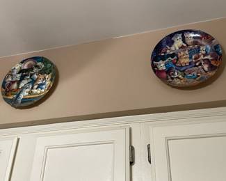Decorative Cat Plates