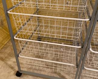 "Antonius" Rolling Storage Racks From Ikea
